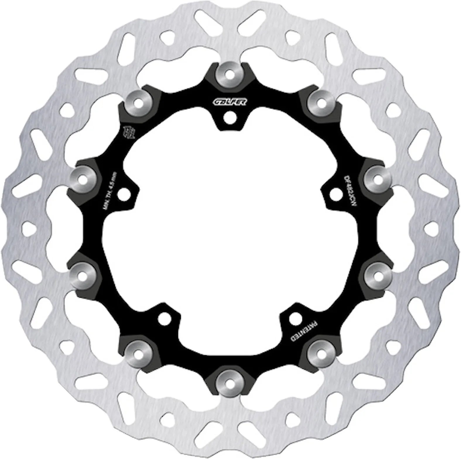 Front Floatech Wave Brake Disc - Galfer Compatible With Yamaha Yzf-R6 600 (2008-2016)