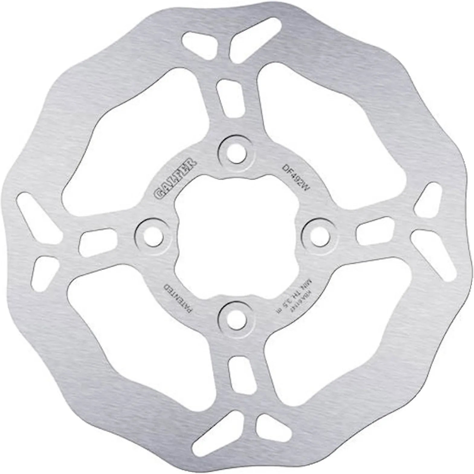 Front Fixed Wave Brake Disc - Galfer Compatible With Mbk Skyliner 180 (2003)