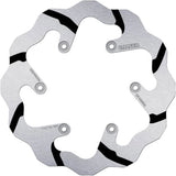 Rear Fixed Grooved Wave Brake Disc - Galfer Compatible With Yamaha Wr 250 F 4T (2003-2006)