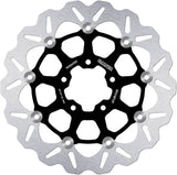 Rear Floating Wave Brake Disc - Galfer Compatible With Indian Motorcycle Scout Sixty 999 (2016)