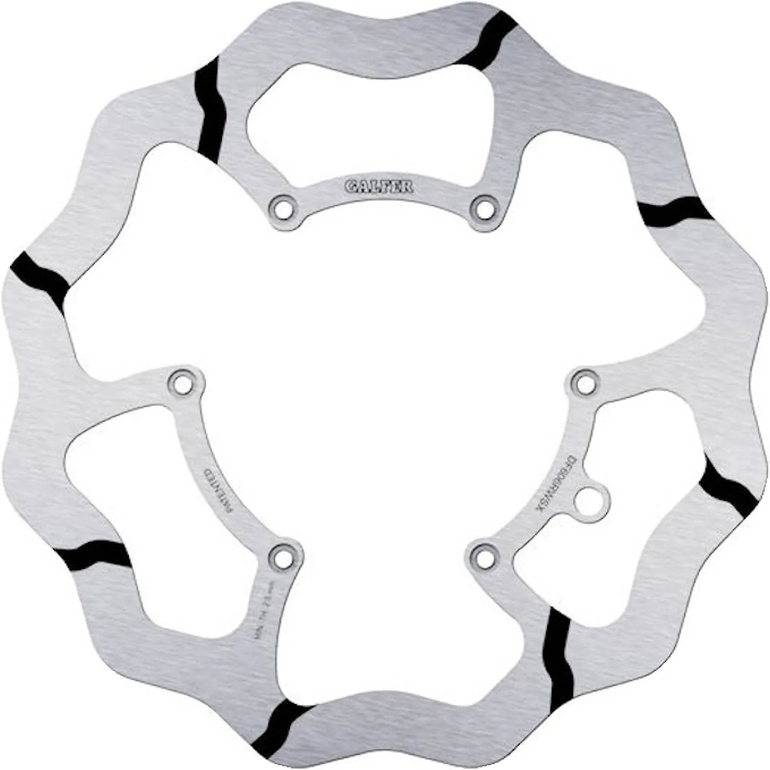 Disco Freno Anteriore Fisso Maggiorato Grooved Onda - Galfer Compatibile Con Husaberg 300 Te (2011)
