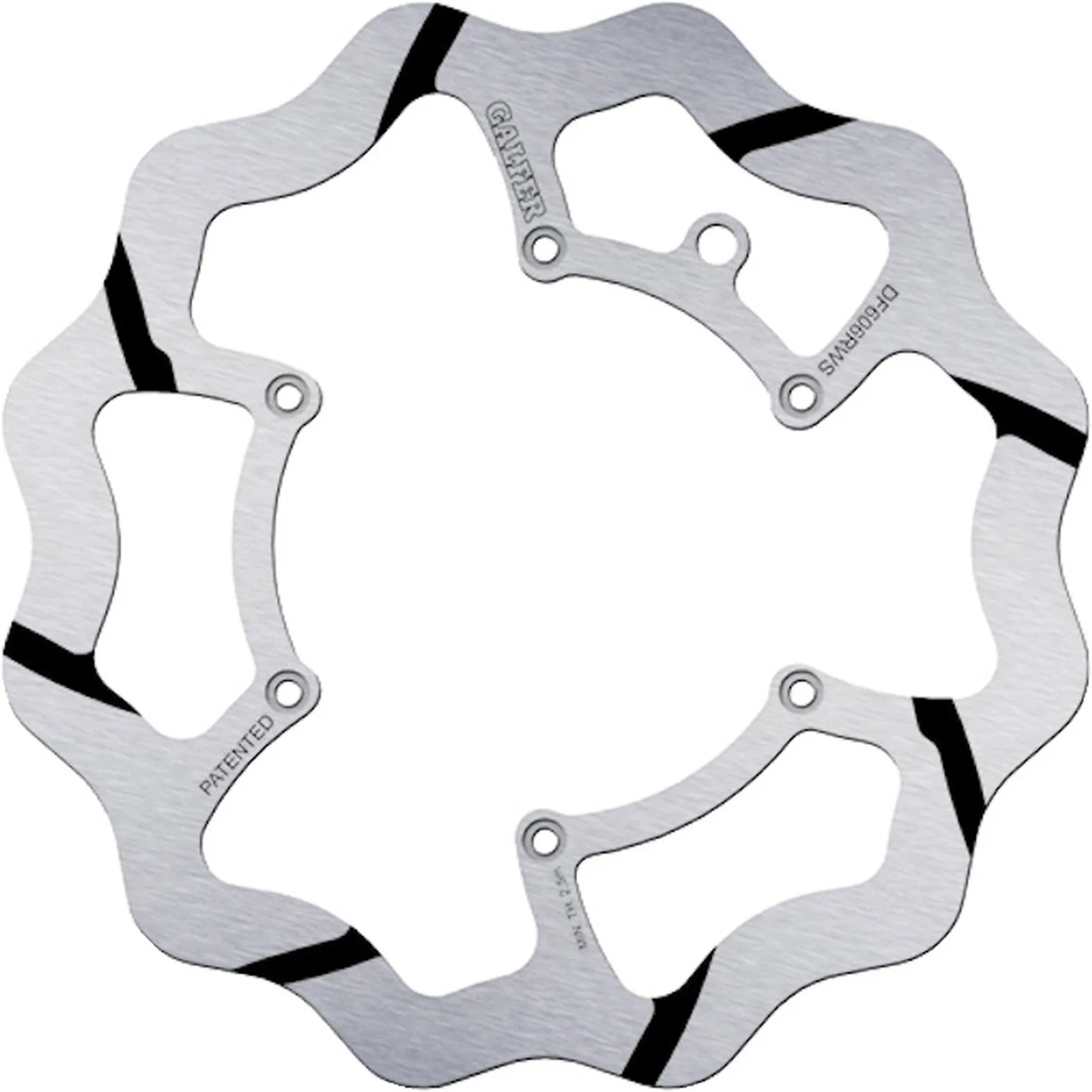 Disco Freno Anteriore Fisso Maggiorato Grooved Onda - Galfer Compatibile Con Husaberg 350 Fe (2013)