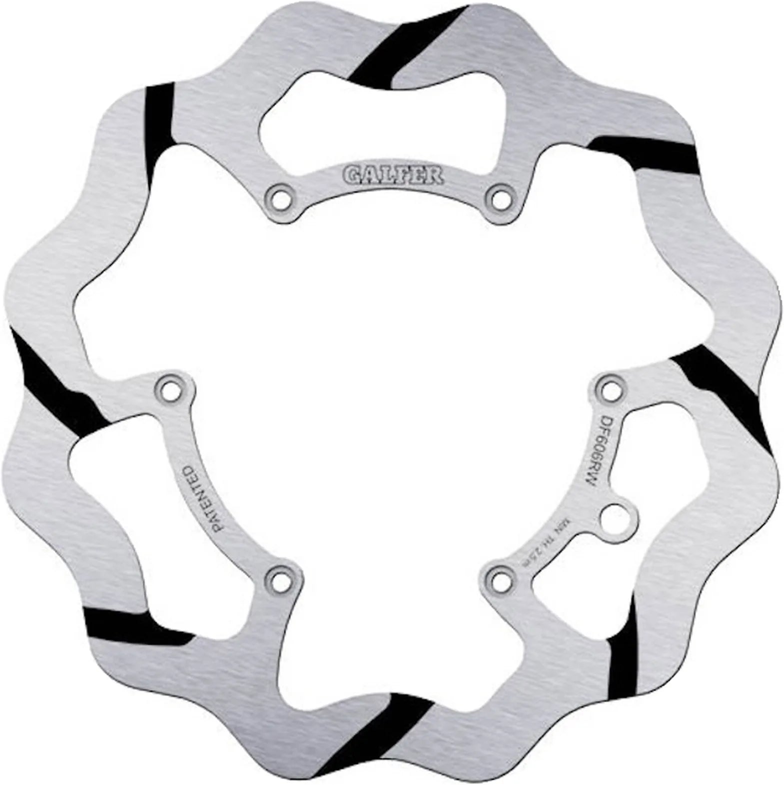 Disco Freno Anteriore Fisso Grooved Onda - Galfer Compatibile Con Husaberg 250 Te (2011)