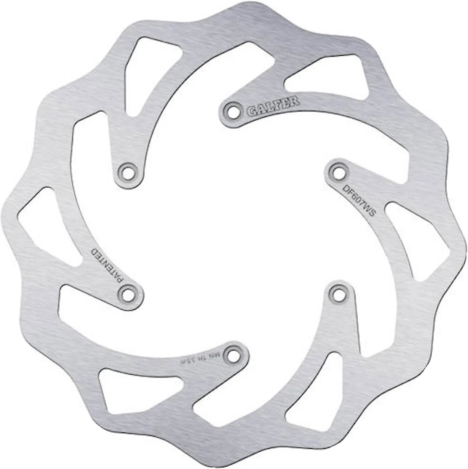 Rear Fixed Oversized Wave Brake Disc - Galfer Compatible With Husaberg 650 Fs (2003)