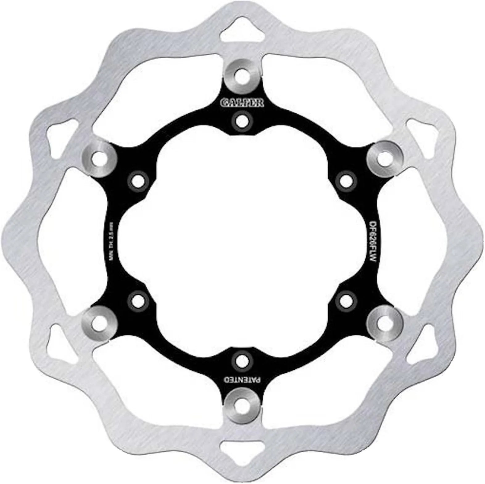 Disco Freno Anteriore Flottante Onda - Galfer Compatibile Con Husaberg 350 Fe (1995-1999)