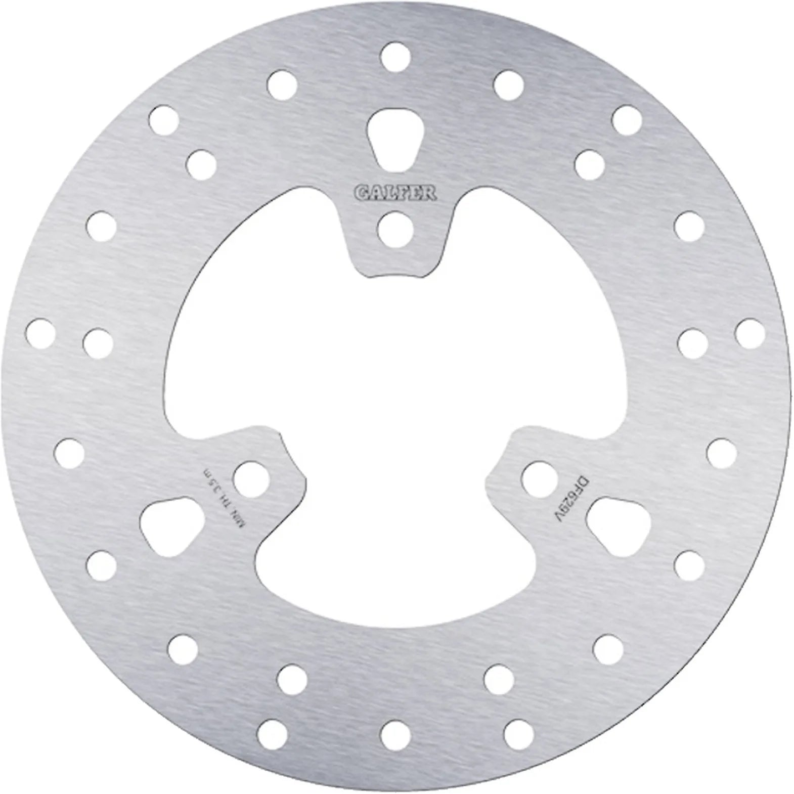 Disco Freno Anteriore Fisso Tondo - Galfer Compatibile Con Aprilia Compay 125 (2003)
