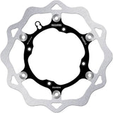 Front Floating Oversized Wave Brake Disc - Galfer Compatible With Husqvarna 250 Cr