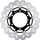 Front Left Floating Wave Brake Disc - Galfer Compatible With Triumph 1200-4 (1993)