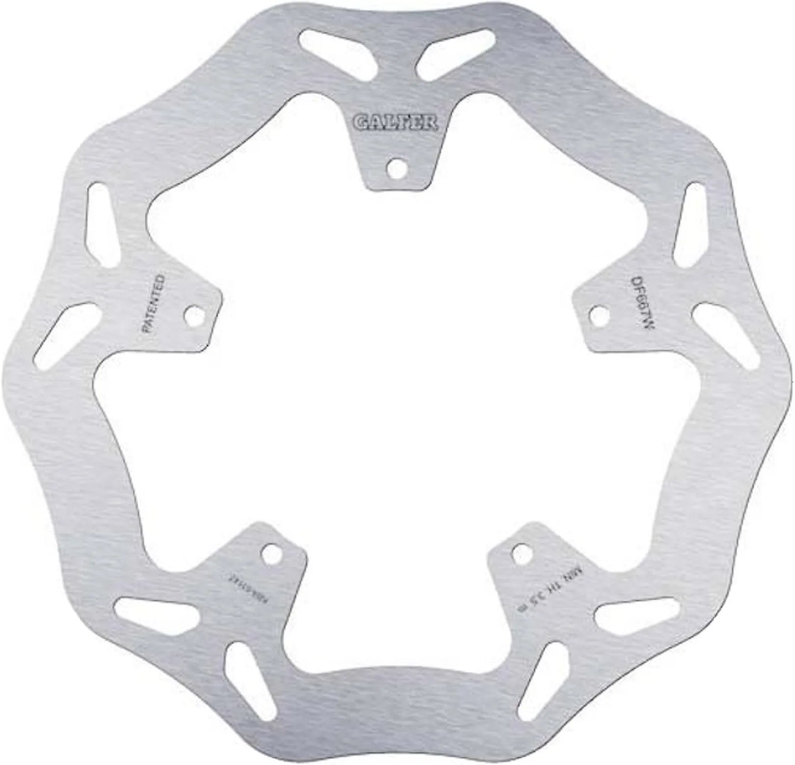 Disco Freno Anteriore Fisso Onda - Galfer Compatibile Con Gilera Nexus 250 Ie (2006)