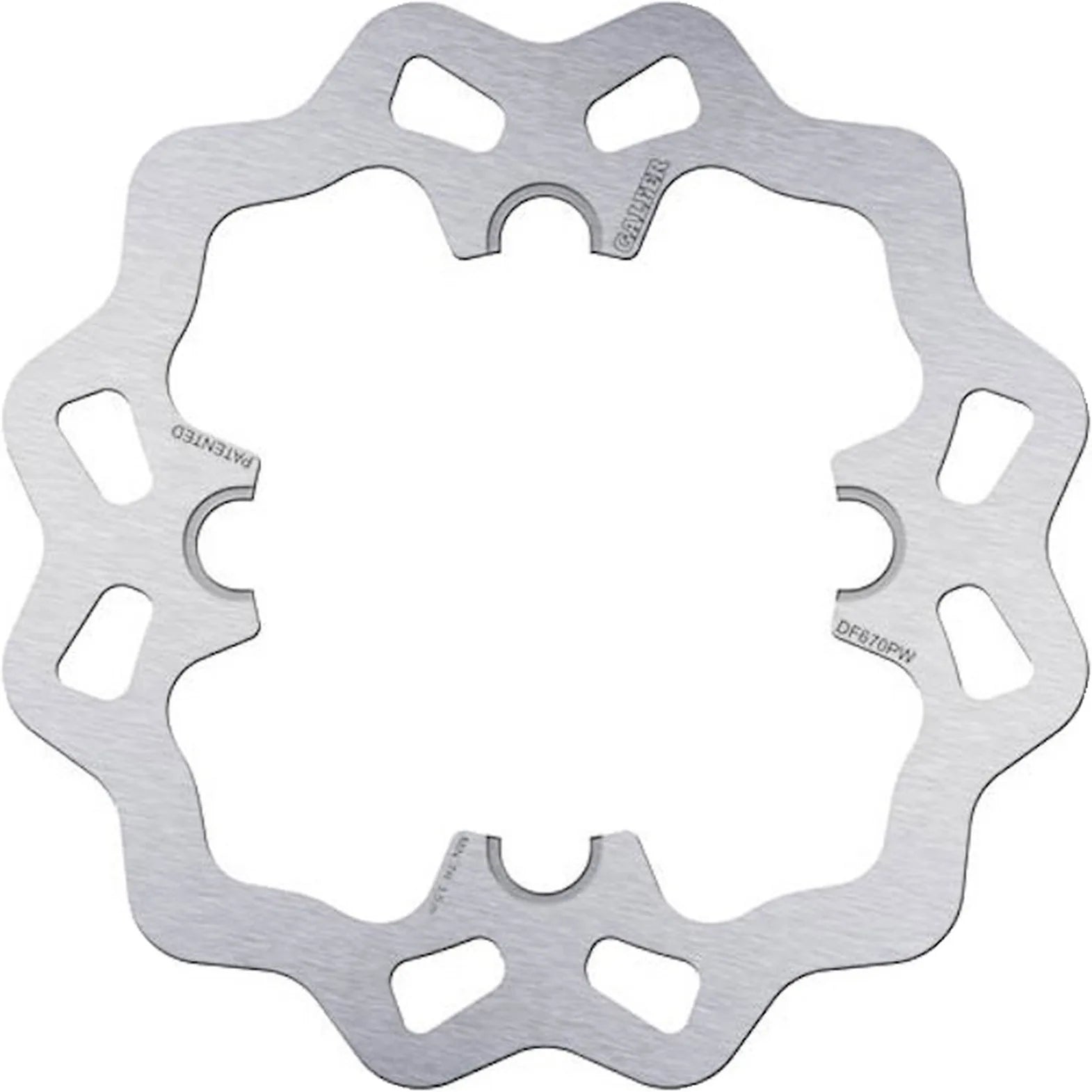 Rear Wave Brake Disc - Galfer Compatible With Sherco 2.5 Sef-R Isde 250 (2012)