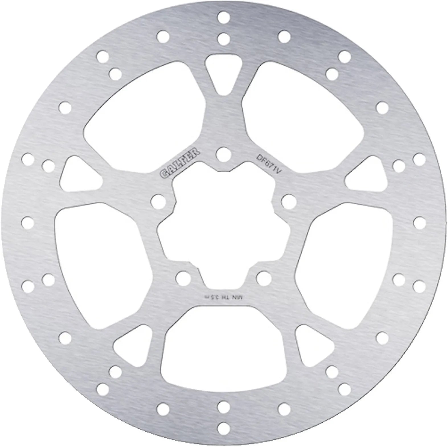 Disco Freno Anteriore Fisso Tondo - Galfer Compatibile Con Aprilia Atlantic 400 Sprint (2007)