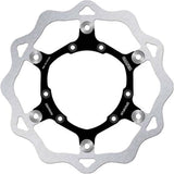 Front Floating Wave Brake Disc - Galfer Compatible With Rieju Mxr 125 4T (2003)