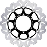 Front Floating Wave Brake Disc - Galfer Compatible With Ajp Pr 4 125 Sm - Pro (2010)