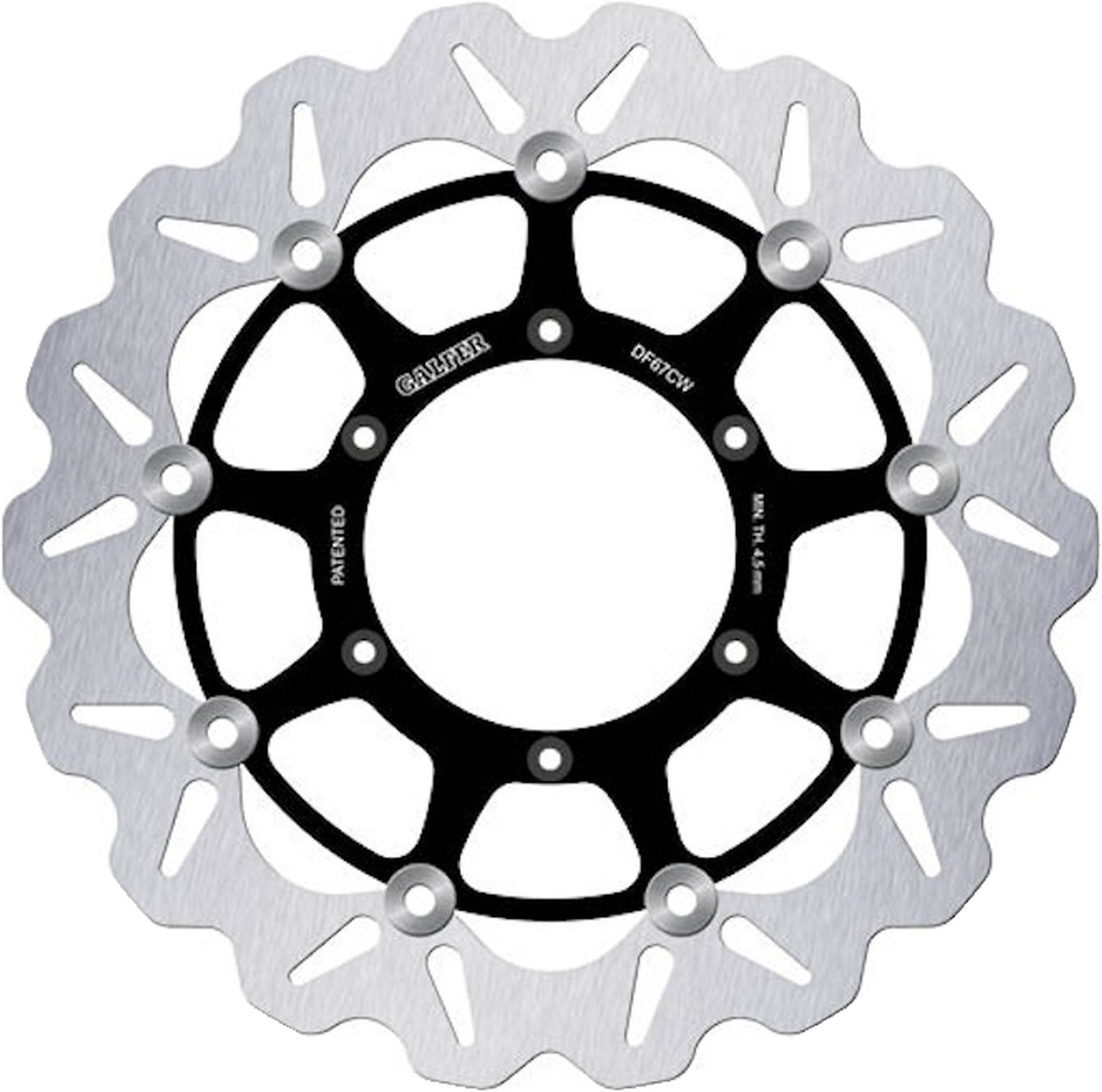 Front Floating Wave Brake Disc - Galfer Compatible With Ajp Pr 4 200 Enduro - Pro (2010)