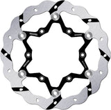 Front Floating Oversized Grooved Wave Brake Disc - Galfer Compatible With Ccm 404 Ds (2003)