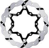 Front Floating Oversized Grooved Wave Brake Disc - Galfer Compatible With Rieju Tango Trail 250 (2009-2011)
