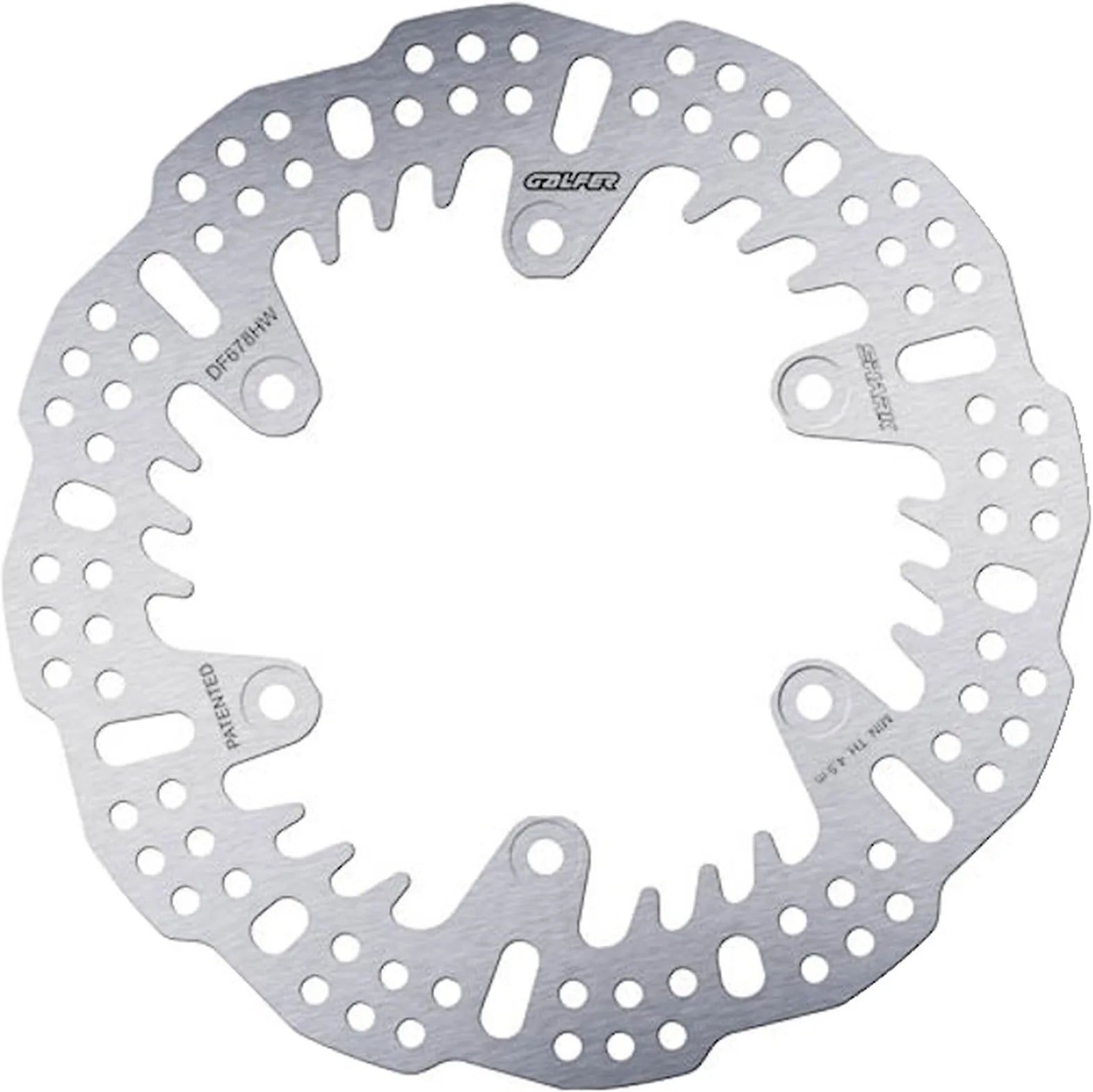 Disco Freno Posteriore Fisso Shark - Galfer Compatibile Con Gasgas Ec 125 (2015-2020)