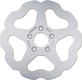Front Fixed Wave Brake Disc - Galfer Compatible With Harley-Davidson Flhtc Electra Glide Classic 1450 (1986)