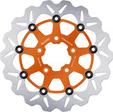Front Floating Wave Brake Disc - Galfer Compatible With Harley-Davidson Flhtc Electra Glide Classic 1573 (2010-2011)