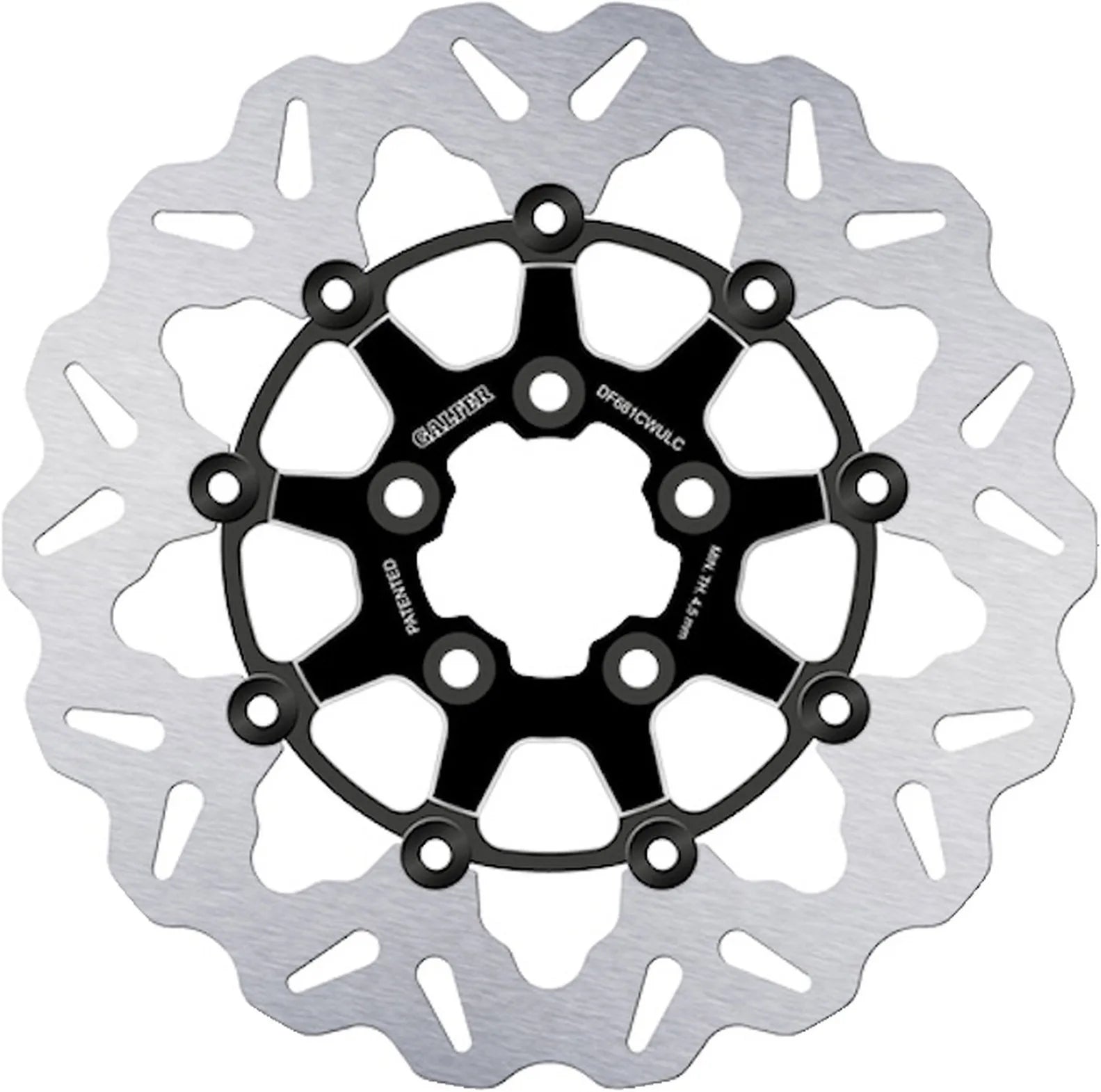 Disco Freno Posteriore Flottante Onda - Galfer Compatibile Con Harley-Davidson V-Rod 1130 (2002-2005)