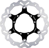 Front Floating Wave Brake Disc - Galfer Compatible With Hm Derapage Competicion 50 (2011)