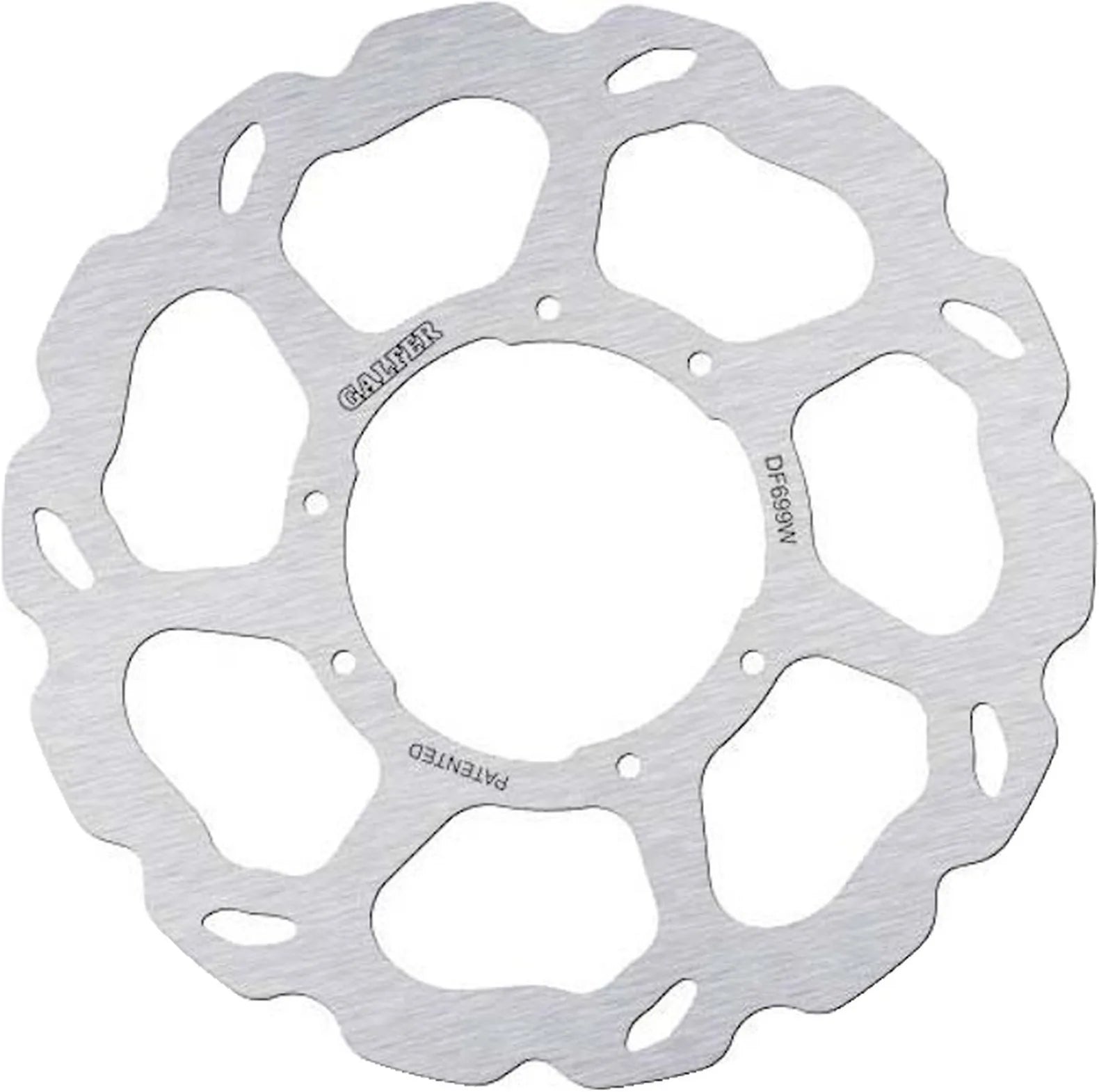 Disco Freno Anteriore Fisso Onda - Galfer Compatibile Con Hm Derapage Competicion 50 (2009-2010)