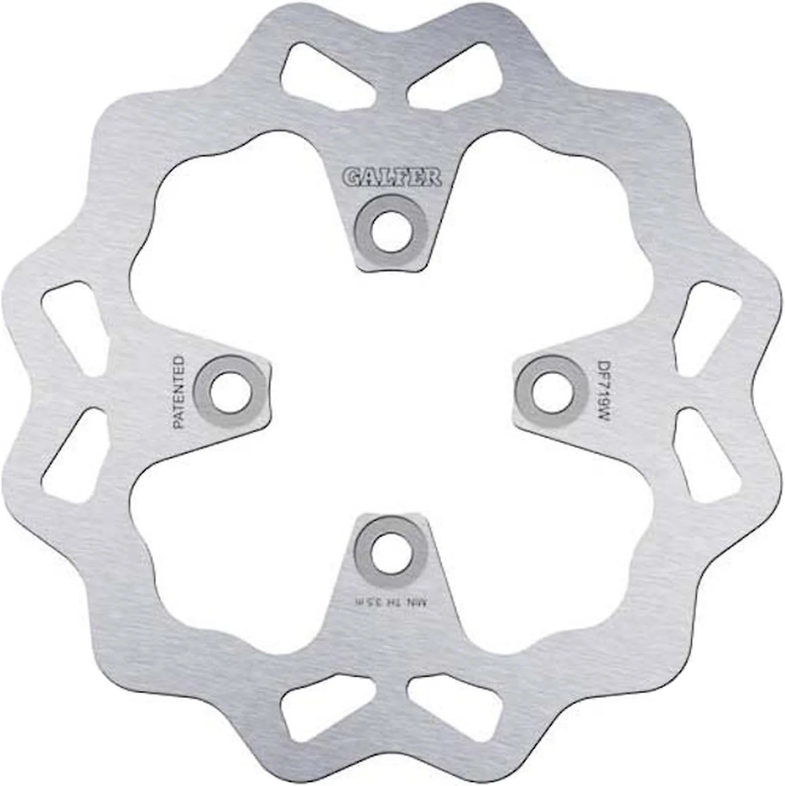 Disco Freno Anteriore Sinistro Fisso Onda - Galfer Compatibile Con Bombardier Quest 500 - 600 - 650 (2002)