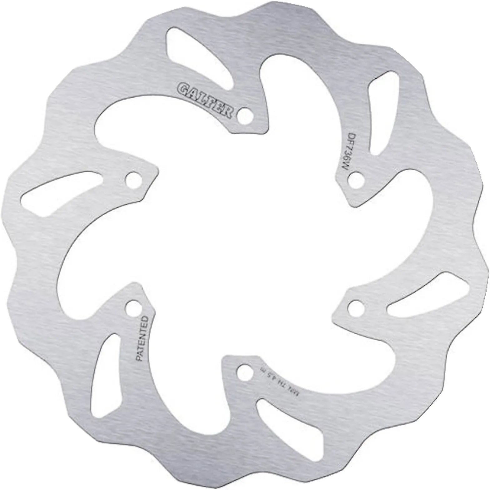 Disco Freno Posteriore Fisso Onda - Galfer Compatibile Con Benelli Trek Amazonas 1130 (2007)