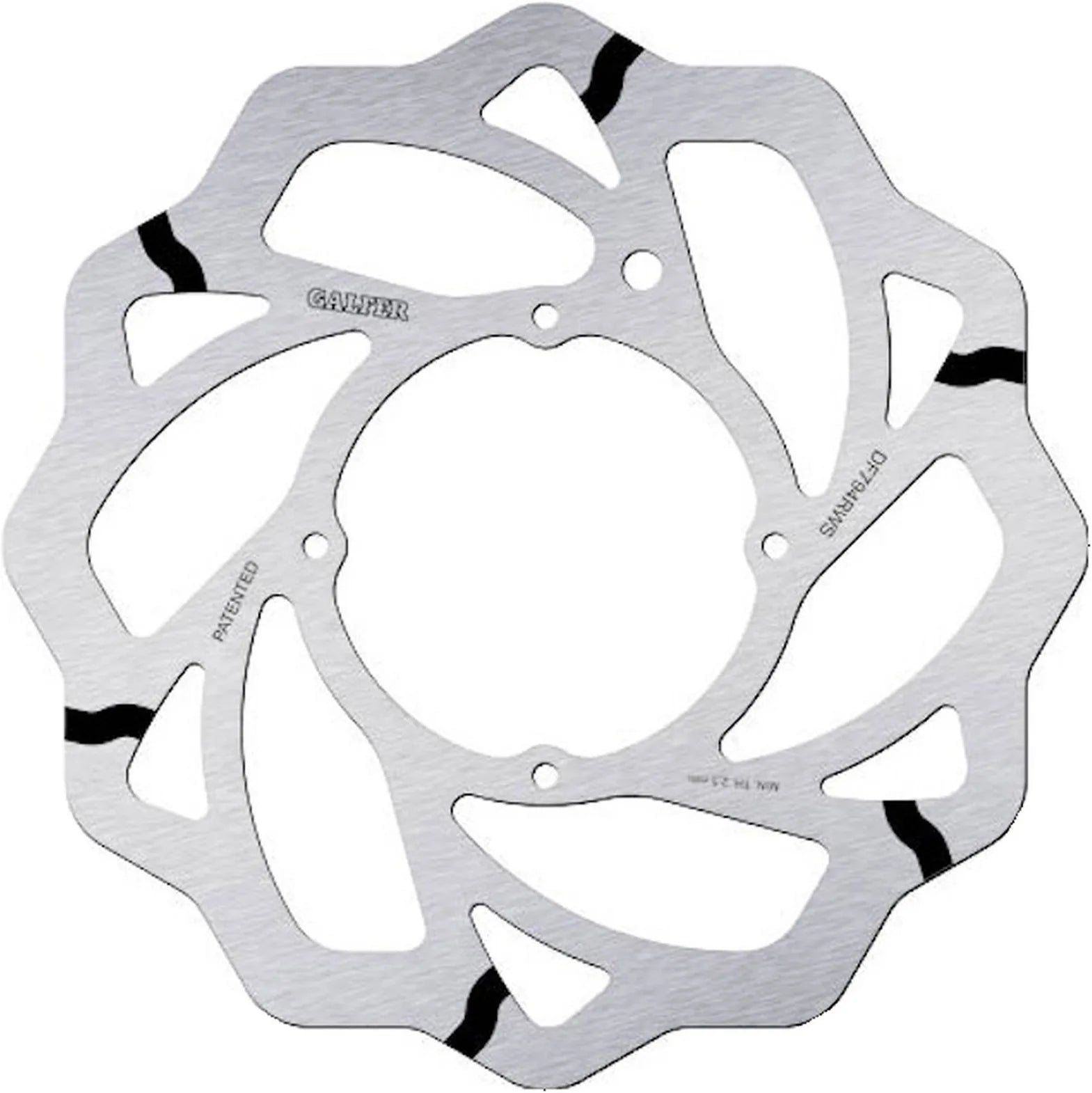 Disco Freno Anteriore Fisso Maggiorato Grooved Onda - Galfer Compatibile Con Gasgas Mc 85 17-14 (2022-2023)