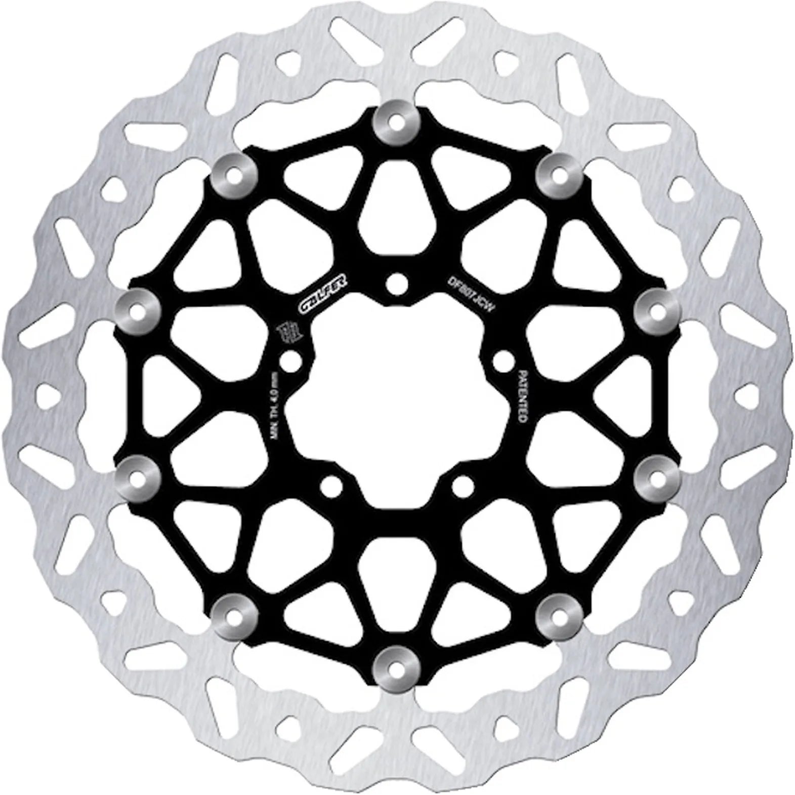 Disco Freno Anteriore Floatech Onda - Galfer Compatibile Con Ducati 848 Streetfighter (2011-2012)