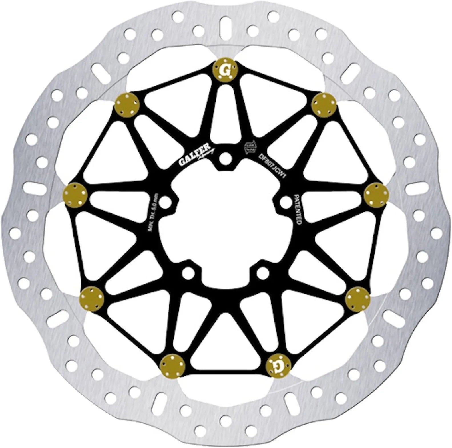 Disco Freno Anteriore Floatech Racing Onda - Galfer Compatibile Con Ducati Diavel X 1260 (2019-2023)