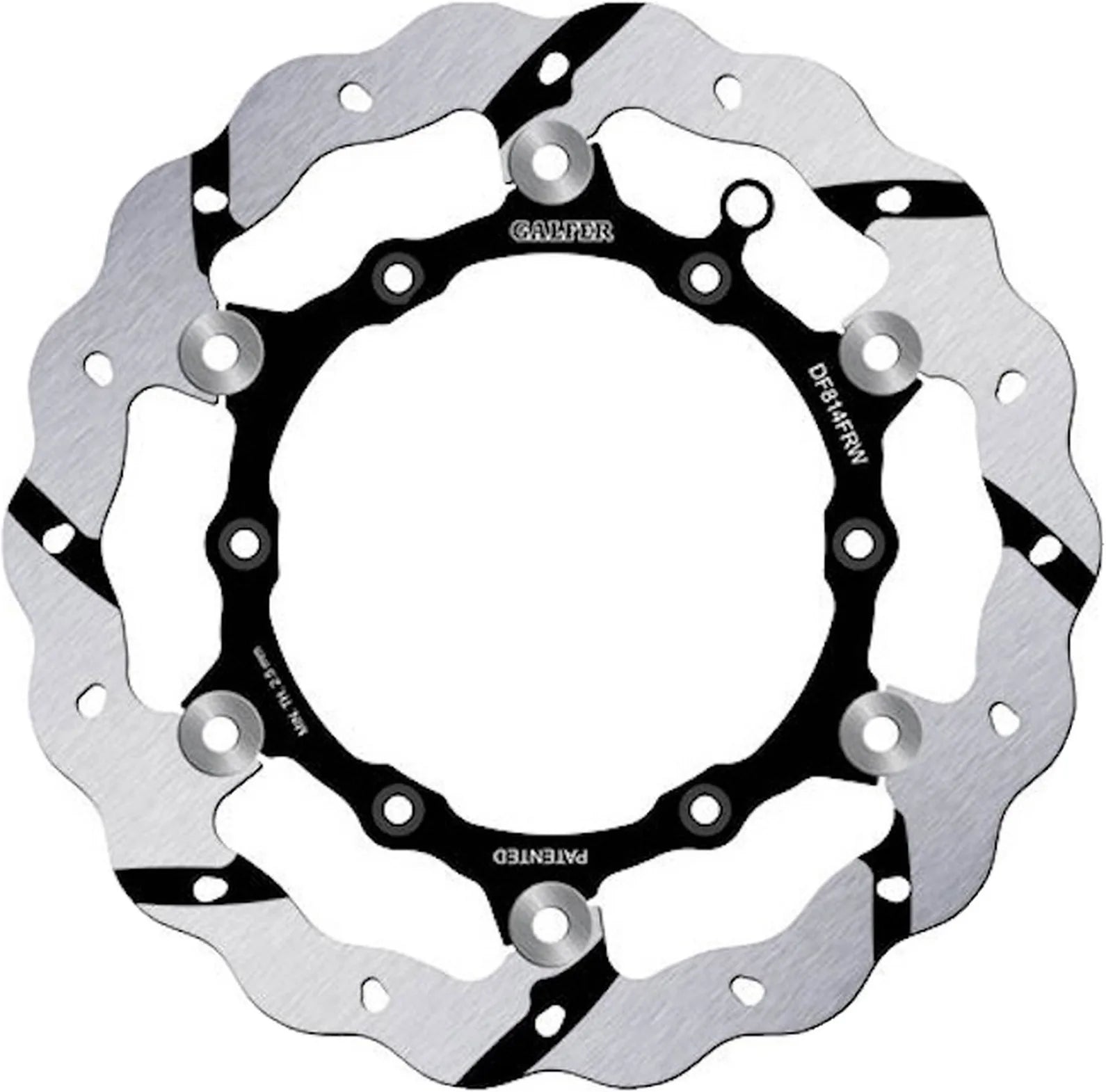 Disco Freno Anteriore Flottante Grooved Onda - Galfer Compatibile Con Beta 430 Rr 4T (2015)