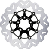 Front Floating Wave Brake Disc - Galfer Compatible With Harley-Davidson Flhtk Electra Glide Ultra Ltd 1450 (2010)