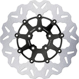 Front Floating Wave Brake Disc - Galfer Compatible With Harley-Davidson Flhtk Anv Electra Glide Ultra 1687 (2013)
