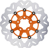 Front Floating Wave Brake Disc - Galfer Compatible With Harley-Davidson Flhr Road King Shrine 1573 (2008)