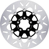 Front Floating Round Brake Disc - Galfer Compatible With Harley-Davidson Flhtc Electra Glide Classic 1450 (2008)