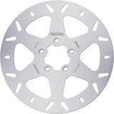 Front Fixed Round Brake Disc - Galfer Compatible With Harley-Davidson Flhtcutganv Tri Glide Ultra 1868 (2018)