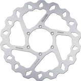 Front Fixed Wave Brake Disc - Galfer Compatible With Motorhispania Kn 2 Naked 125 (2014)