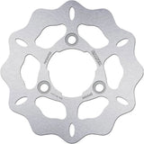 Rear Fixed Wave Brake Disc - Galfer Compatible With Kymco Dink 125 (1997)