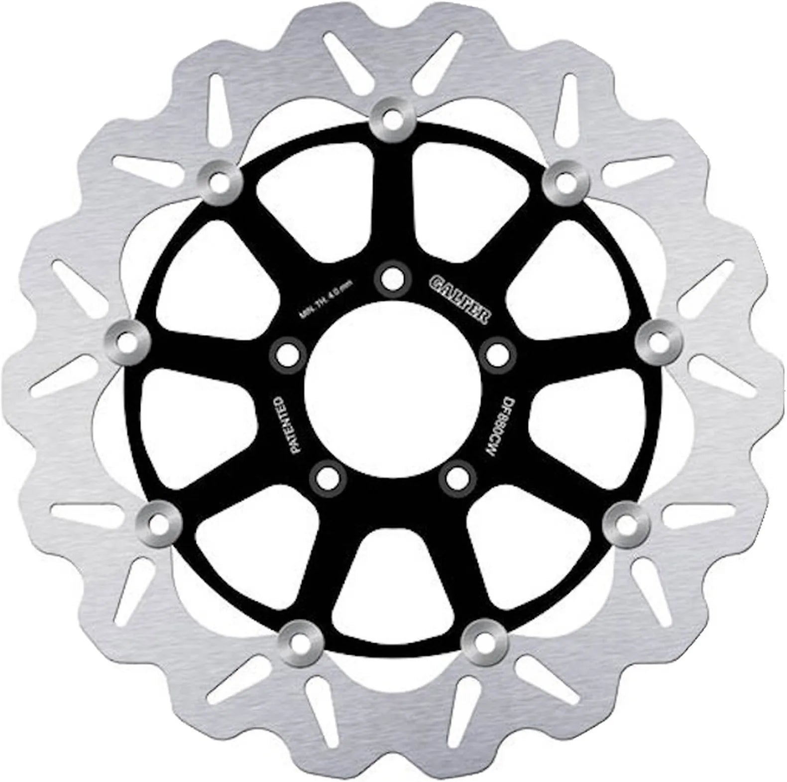 Disco Freno Anteriore Flottante Onda - Galfer Compatibile Con Ducati 749 (2003)