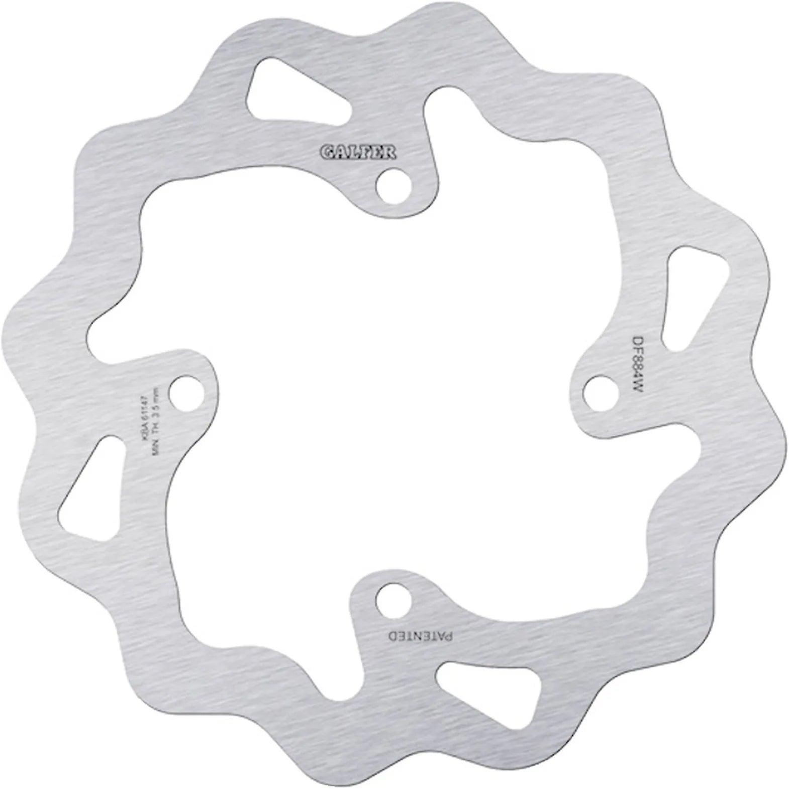 Disco Freno Posteriore Fisso Onda - Galfer Compatibile Con Buell Special M2 Cyclone 1200