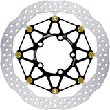 Front Floatech Racing Wave Brake Disc - Galfer Compatible With Triumph Thruxton 1200 R (2016-2019)