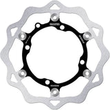 Front Floating Wave Brake Disc - Galfer Compatible With Sherco 300 Se Fork Wp (2014)