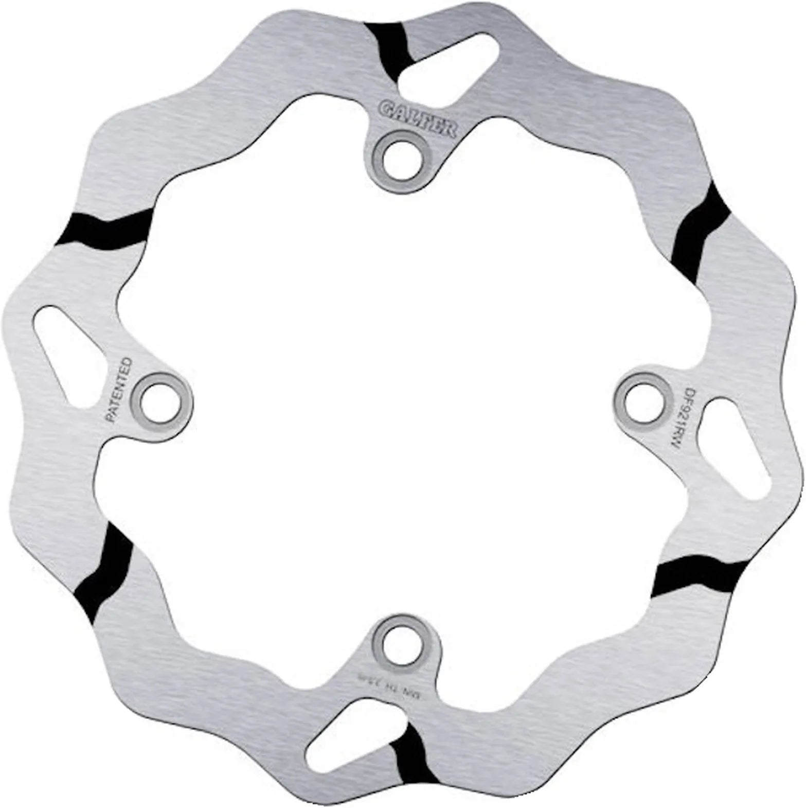 Rear Fixed Grooved Wave Brake Disc - Galfer Compatible With Sherco 250 Se Factory (2024)
