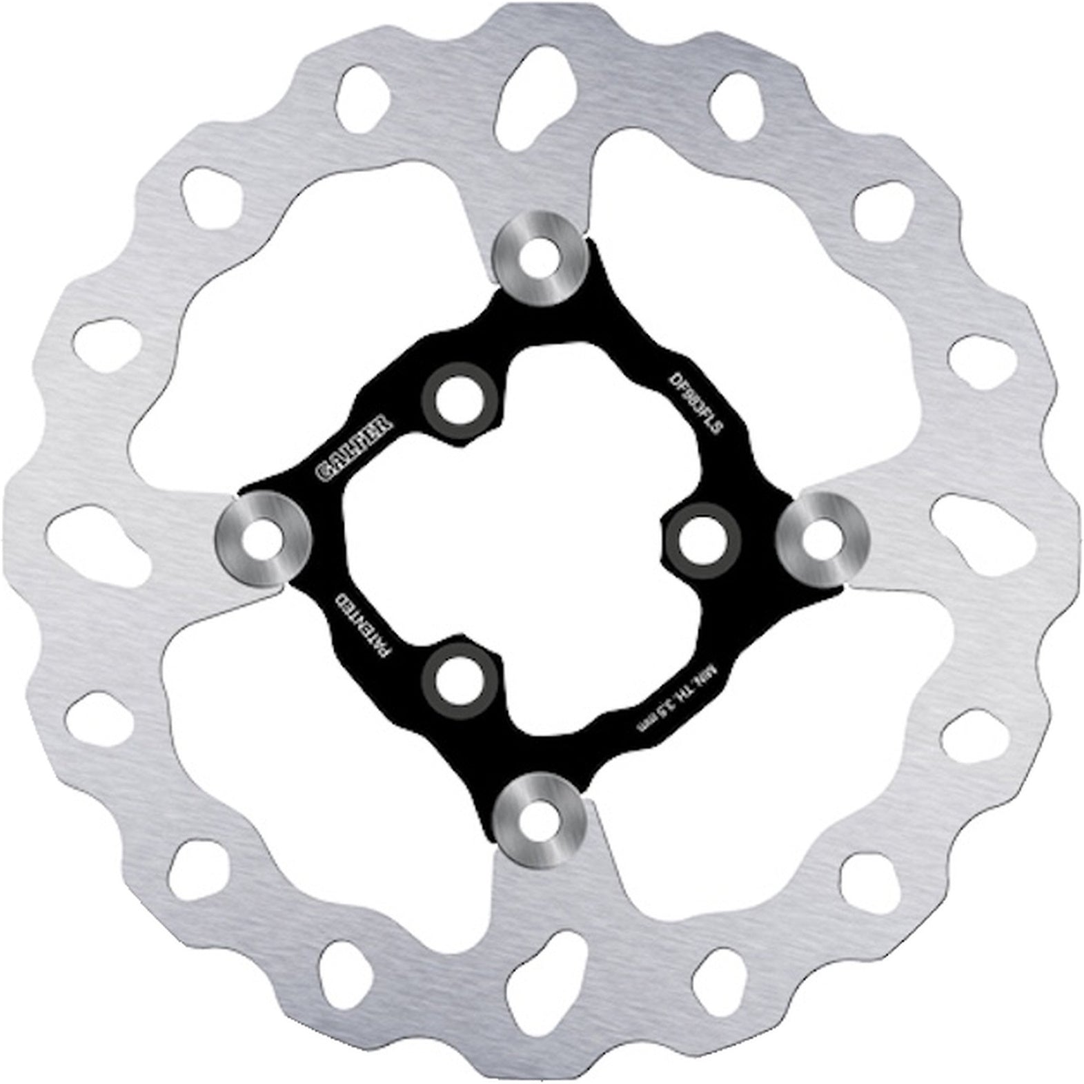 Front Floating Pit Bike Wave Brake Disc - Galfer Compatible With Help Racing Hr 12 Gp 160 (2023)
