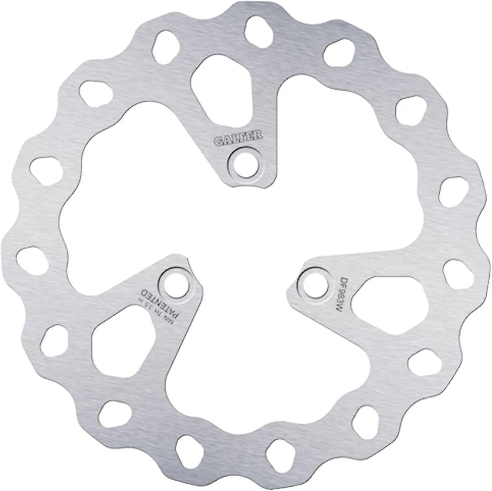 Front Fixed Pit Bike Wave Brake Disc - Galfer Compatible With Maxxon Gs 160 R (2022)