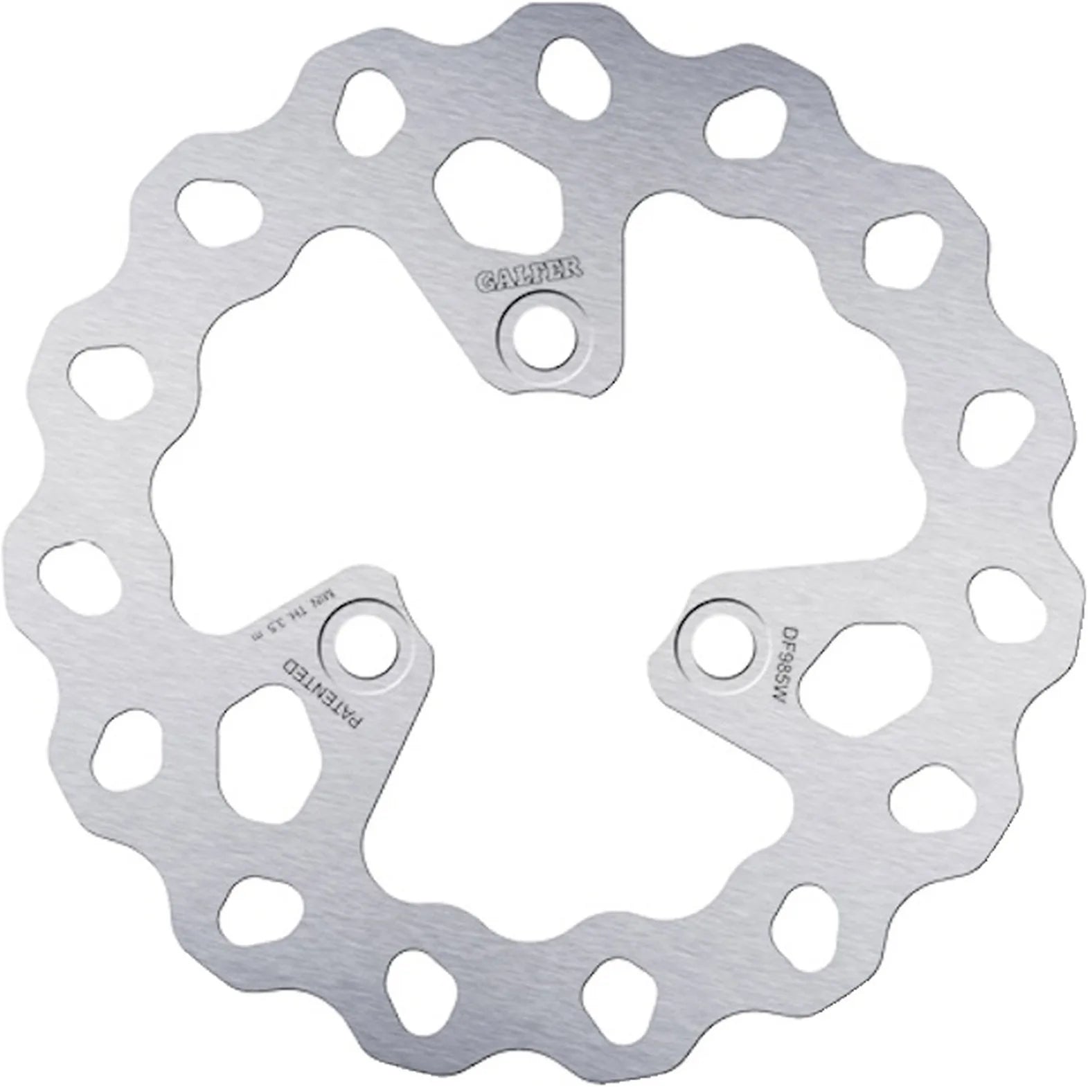 Rear Fixed Pit Bike Wave Brake Disc - Galfer Compatible With Rav Mini Gp 140 (2013)