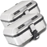 Monokey Trekker Dolomiti Aluminium Side Cases - 60 Lt Trekker Dolomiti Aluminium - Givi Compatible With Bmw F 700 Gs (2013-2017)