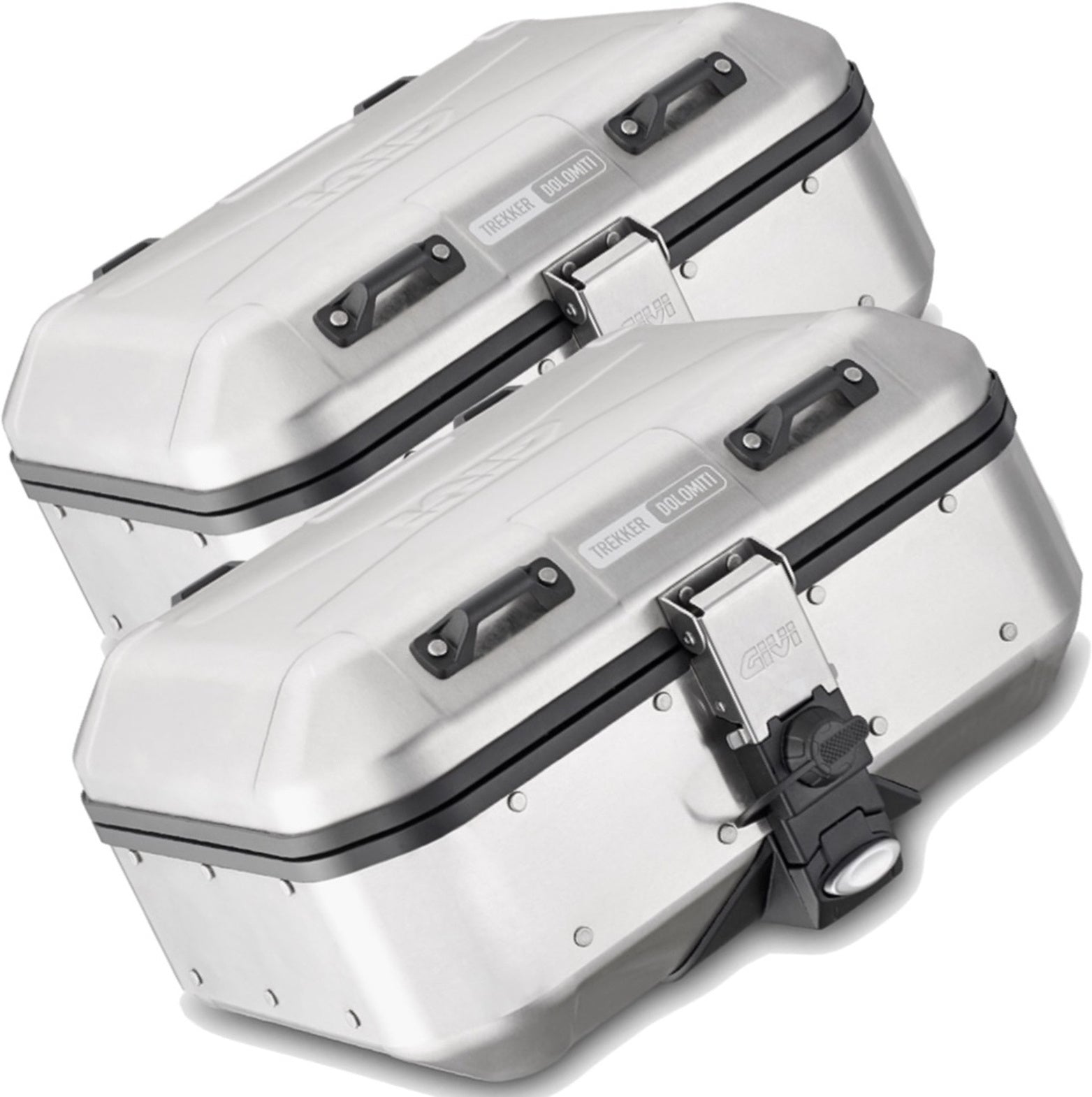 Valigie Laterali Monokey Trekker Dolomiti Alluminio 60 Lt Trekker Dolomiti Alluminio - Givi Compatibile Con Moto Guzzi V85 Tt (2024)