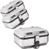 Trekker Dolomiti Aluminium Top Case + Side Cases - 90 Lt Trekker Dolomiti Aluminium - Givi Compatible With Kawasaki Versys 650 (2006-2009)